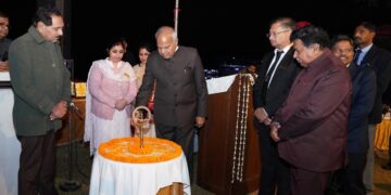 पंजाब के राज्यपाल बनवारी लाल पुरोहित हरियाणा के स्पीकर ज्ञान चंद गुप्ता के साथ लेक क्लब, चंडीगढ़ में सीएजी कार्यक्रम में हुए शामिल