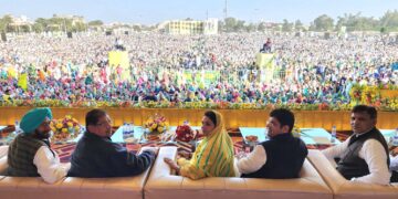 JJP के पांचवे स्थापना दिवस पर उमड़ी भीड़ ने साबित किया जनता में बढ़ रहा है JJP का क्रेज