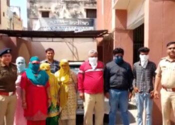 टिफिन सर्विस की आड़ में वेश्यावृत्ति का धंधा