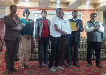 विक्ट्री इंडिया नेशनल आर्गेनाइजेशन संस्था को जिला स्तरीय सम्मान से किया पुरस्कृत