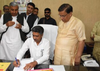 हरियाणा राज्य कृषि विपणन बोर्ड के चेयरमैन ने किया कार्यभार ग्रहण