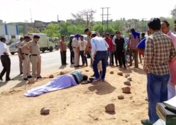 बद्दी नेशनल हाईवे पर मिली लाश, हत्या की आशंका