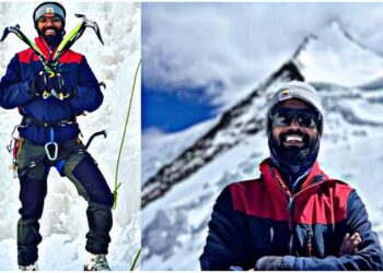 6 हजार मीटर की ऊंचाई से गिरा पर्वतारोही, लापता