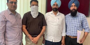 विजीलैंस ब्यूरो ने सुपरीटेंडैंट इंजीनियर को 1,00,000 रुपए की रिश्वत लेते हुए रंगे हाथों किया गिरफ्तार