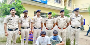 मानपुरा पुलिस ने पकड़े चोरी की आरोपी