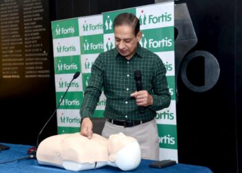 चंडीगढ़ प्रेस क्लब में फोर्टिस मोहाली द्वारा आयोजित स्पेशल सीपीआर सेशन में 100 से अधिक पत्रकार ने लिया हिस्सा