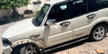 तेज रफ्तार स्कार्पियो ने महिला को कुचला: महिला की हालत गंभीर