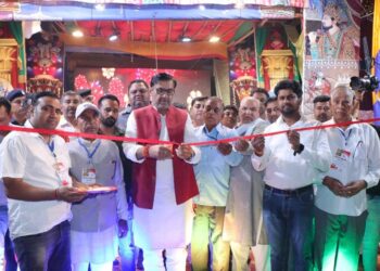 कैबिनेट मंत्री देवेन्द्र सिंह बबली ने सैनी राम नाटक क्लब में किया शेड का शिलान्यास