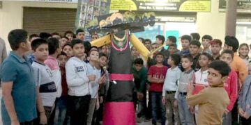 ओआरसी सैनिक अकेडमी ढकोली ने युवा छात्रों के साथ मनाया दशहरा उत्सव