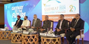 कैबिनेट मंत्री कुंवरजीभाई बावलिया ने चंडीगढ़ रोड शो का किया नेतृत्व