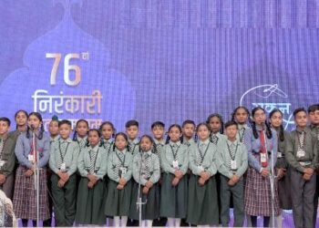 वसुधैव कुटुम्बकम् का अनुपम दृश्य-76वां निरंकारी सन्त समागम