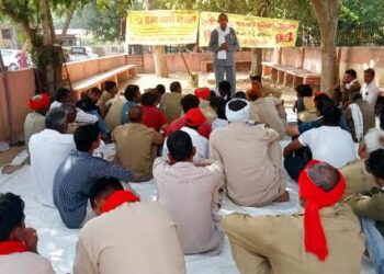 शोषण और बेगार की खात्मे की मांग को लेकर सीएम के दरवाजे जाएंगे ग्रामीण सफाई कर्मचारी : बलबीर सिंह