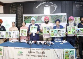 इकोसिख ने 56 महीनों में लगाये 850 पवित्र जंगल