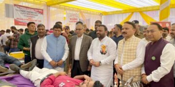 सत्य दर्शना चैरिटेबल ट्रस्ट (रजि.) ने थैलेसीमिया से पीड़ित रोगियों की मदद के लिए किया 8वें रक्तदान शिविर का आयोजन 