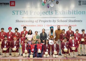 स्कूली छात्रों को विज्ञान और प्रौद्योगिकी की ओर आकर्षित करने के लिए एस.टी.ई.एम प्रोजेक्ट्स प्रदर्शनी का चितकारा विश्वविद्यालय द्वारा आयोजन