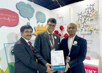 ट्राइडेंट ग्रुप ने पेपरेक्स’23 में अपनी नोटबुक श्रंखला के नये डिजाइनो को किया प्रदर्शित, एनवायरो कॉपियर पेपर 65 जीएसएम को भी किया री-लॉन्च