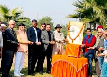 शहीद उधम सिंह चौक पर क्रान्तिकारी शहीद उधमसिंह की 124 वीं जयंति मनाई गई