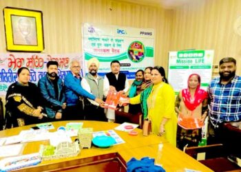 पंजाब प्लास्टिक वेस्ट मैनेजमेंट सोसायटी (पीपीडब्ल्यूएमएस) द्वारा रूपनगर में लगाए गए दो जागरूकता कार्यक्रम