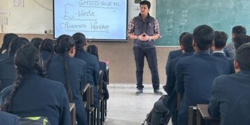 ई वेस्ट मैनेजमेंट के लिए बच्चों को जागरूक किया: रनवीर पुनिया