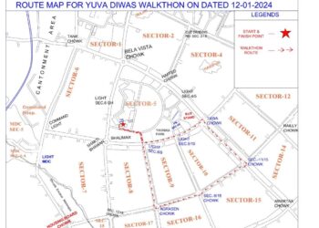 युवा दिवस को लेकर ट्रैफिक पुलिस नें जारी की ट्रैफिक एडवाईजरी