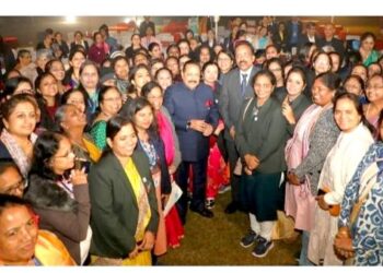 केंद्रीय मंत्री डॉ.जितेंद्र सिंह ने कहा महिलाओं ने वैज्ञानिक जगत, विशेष रूप से अंतरिक्ष विभाग (डीओएस) में नेतृत्वकारी भूमिका ली