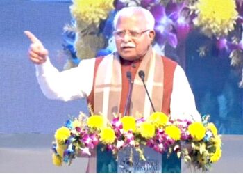 भारत अंतर्राष्ट्रीय विज्ञान महोत्सव 2023 समारोह में मुख्यमंत्री मनोहर लाल खट्टर ने फ़रीदाबाद में साइंस सिटी विकसित करने की घोषणा की