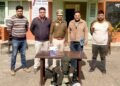 क्राइम ब्रांच नें अवैध हथियार सहित 1 को किया काबू, अवैध देसी कट्टा बरामद