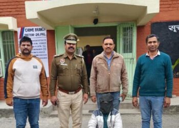 लूट की वारदात में शामिल नाबालिक सहित 2 आरोपी बिहार से गिरफ्तार, 15 गोलिया बरामद