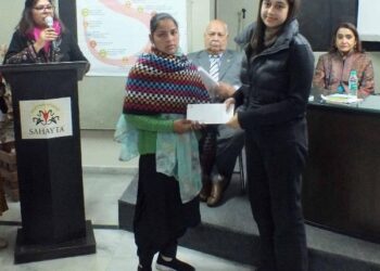 सहायता चैरिटेबल वेलफेयर सोसायटी ने कैंसर रोगियों को दी आर्थिक मदद