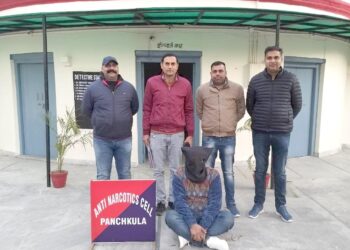 एंटी नारकोटिक्स सेल ने 2 लाख रुपये कीमत की 41.25 ग्राम हेरोइन सहित व्यक्ति को किया गिरफ्तार