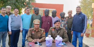 मर्डर, लूटपाट की वारदातों को अंजाम देने वाले गिरोह का पर्दाफाश, नाबालिक सहित 6 आरोपी गिरफ्तार