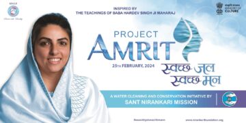 निरंकारी मिशन द्वारा ‘प्रोजेक्ट अमृत’ के अंतर्गत ‘स्वच्छ जल, स्वच्छ मन‘ परियोजना का दूसरा चरण