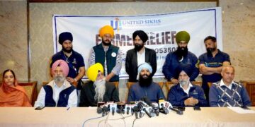 यूनाइटेड सिख्स ने किसानों के विरोध प्रदर्शन में घायल हुए किसानों को सहायता देने के लिए जारी किया हेल्पलाइन नंबर