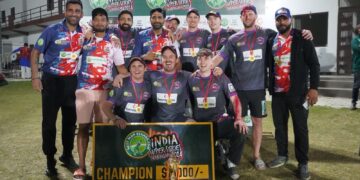 लास्ट मैन स्टैंड्स इंडिया सुपर सीरीज़ में चेशायर कैट्स और पंजाब टाइगर्स चैंपियन बने