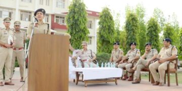 आम लोकसभा -चुनाव 2024 को लेकर डीसीपी नें अधिकारियो व कर्मचारियो को दिए निर्देश