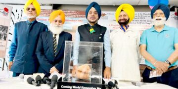 प्रथम विश्व युद्ध में शहीद हुये पंजाबी सैनिकों की स्मृति में बेलज्यिंस द्वारा अखंड पाठ को होगा आयोजन