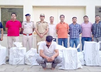 चुनाव को लेकर पुलिस सर्तक, पकडी अवैध शराब की 30 पेटिंया, 1 आरोपी गिरफ्तार