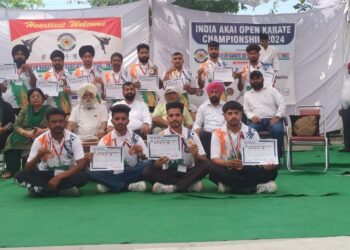 बुडो काई डू मिक्स्ड मार्शल आर्ट्स फेडरेशन ऑफ इंडिया के खिलाड़ियों ने इंडिया अकाई ओपन कराटे चैंपियनशिप में जीते पदक