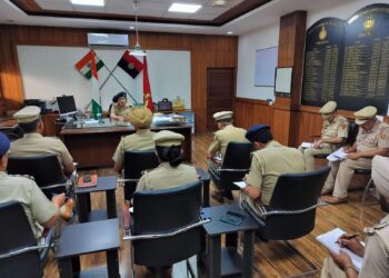 चुनावों को लेकर हिमाचल और पंचकूला पुलिस की विडियो कान्फ्रैंस के माध्यम से बैठक, बार्डर नाकों पर कडी सुरक्षा, निगरानी