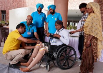 रोटरी क्लब चंडीगढ़ सेंट्रल और चंडीगढ़ यूनिवर्सिटी घडुआं द्वारा 28 अप्रैल से 1 मई तक विशाल कृत्रिम हाथ एवं टांगों का शिविर आयोजित