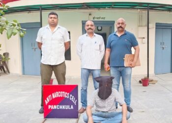 एंटी नारकोटिक्स सेल की टीम नें हेरोइन तस्कर को किया काबू, 3 दिन के पुलिस रिमांड पर