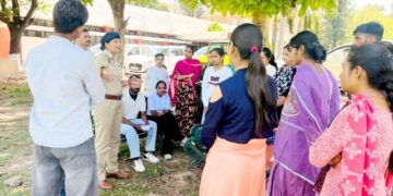वूमन सेफ्टी को लेकर शहर के सभी रुटों पर पुलिस कर्मी तैनात