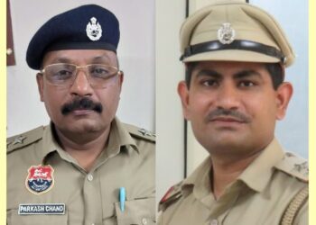 पुलिस स्टार आफ द मंथ: पंचकूला पुलिस 2 पुलिस कर्मचारी हुए सम्मानित