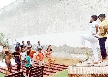 सूर्या ग्रुप द्वारा ‘अन्तर्राष्ट्रीय योग दिवस’ के उपलक्ष्य में एक दिवसीय योग व स्वास्थ्य शिविर का आयोजन किया