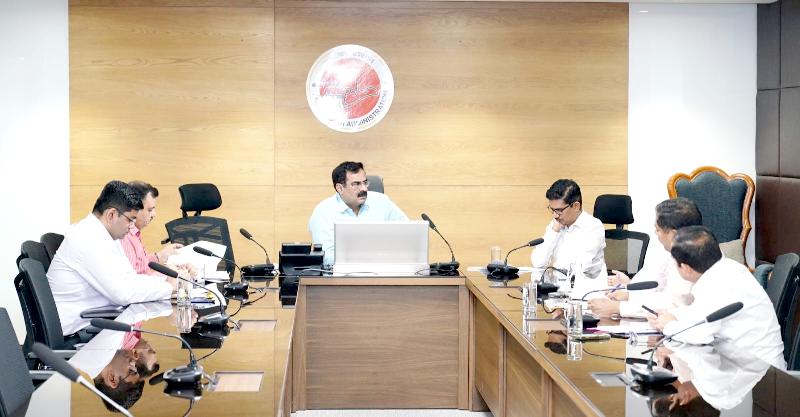 सलाहकार श्री राजीव वर्मा ने बाढ़ और जलभराव को रोकने के लिए मानसून की तैयारियों की समीक्षा की