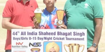 पंचकूला और डेराबस्सी में 44वें अखिल भारतीय शहीद भगत सिंह ट्रॉफी लड़के/लड़कियां अंडर-19 क्रिकेट टूर्नामेंट के फोटो के साथ परिणाम