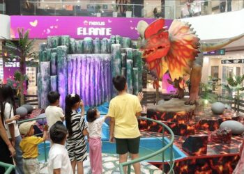 रोमांच की दुनिया की ओर कदम: नेक्सस एलांते मॉल में डाइनोवर्स बना आकर्षण का केंद्र