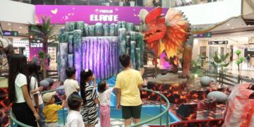 रोमांच की दुनिया की ओर कदम: नेक्सस एलांते मॉल में डाइनोवर्स बना आकर्षण का केंद्र