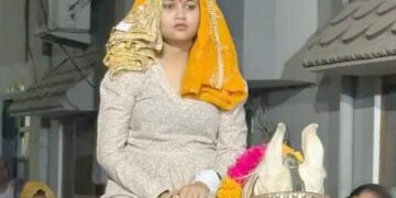 नारनौल में बेटी को घोड़ी पर बैठा निकाला बनवारा