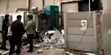 हरियाणा में बारिश-ओलावृष्टि, बिल्डिंग का हिस्सा गिरा